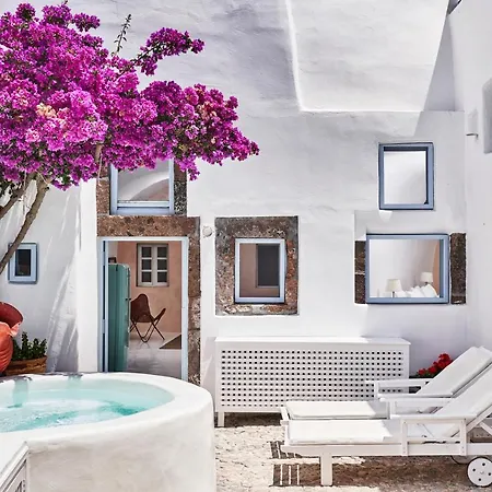 2 Bedroom Charming With Outdoors Jacuzzi * Megalochori (Santorini)